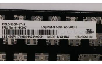 Lenovo 01HX407 NB_KYB Windu2 DFN NBL-KB GB