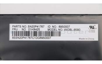 Lenovo 01HX425 NB_KYB Windu2 CHY BL-KB BE