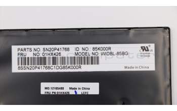 Lenovo 01HX426 NB_KYB Windu2 CHY BL-KB BG