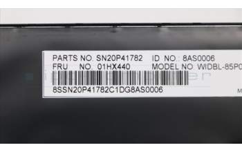 Lenovo 01HX440 NB_KYB Windu2 CHY BL-KB PT