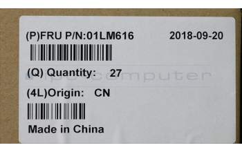 Lenovo 01LM616 CARDPOP C C4C5 IO Board MP