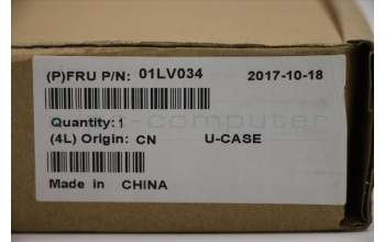Lenovo 01LV034 MECH_ASM C-cover,KBD,DFN+FUYU,CH,SLV