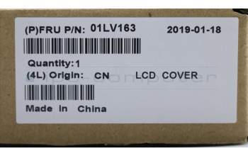 Lenovo 01LV163 COVER Rear cover,Normal,w/Cu sheet,SLV