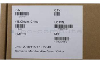 Lenovo 01LV539 MECH_ASM CS16_2BCP,MYLAR,BLACK,CHY