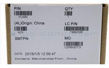 Lenovo 01LW252 CABLE FRU HDD FFC