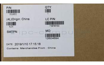 Lenovo 01LW312 COVER Solo A cover w IR