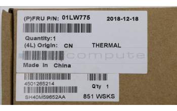 Lenovo 01LW775 HEATSINK FRU UMA THM_Delta