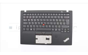 Lenovo 01LX568 MECH_ASM KBD,Bezel,PT,FPR,BK,SUN
