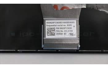 Lenovo 01LX709 FRU, Leia, DFN, Tastatur, DK