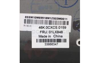 Lenovo 01LX848 MECH_ASM Ccover,BK,KBD ES,CBL,DFN-ZS