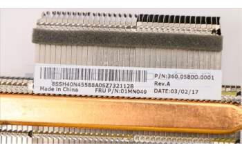 Lenovo 01MN049 HEATSINK Heatsink 35W+40W AIO910 KBL