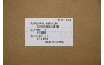 Lenovo 01MN260 MECHANICAL FRU IO shield Mylar w/Oculus