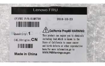 Lenovo 01MN798 BEZEL 8.4L 334ATA, Front bezel ASM