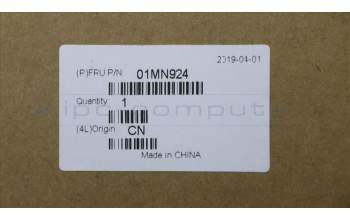 Lenovo 01MN924 HEATSINK Intel WHL_U 15+25W A340 Dis HS