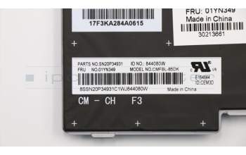 Lenovo 01YN349 NB_KYB FRU COMO FL.CHY,KB-BL,SV,DK