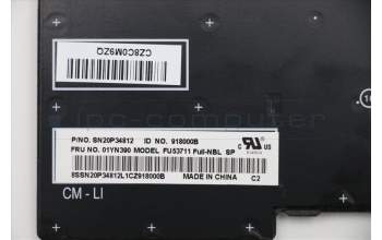 Lenovo 01YN390 NB_KYB FRU COMO FL,LTN,KB,SV,ES