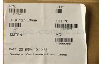 Lenovo 01YN646 NB_KYB FRU COMO NM,CHY,KB,SV,CH