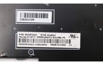 Lenovo 01YN711 NB_KYB FRU COMO NM,LTN,KB,SV,FR