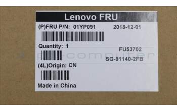 Lenovo 01YP091 NB_KYB FRU COMO SK,LTN,KB,BK,FR