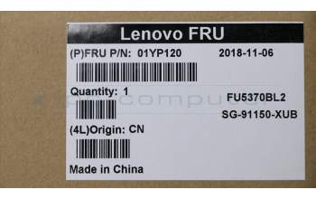 Lenovo 01YP120 NB_KYB FRU COMO SK,LTN,KB-BL,BK,US