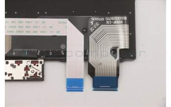 Lenovo 01YP163 Keyboard Internal, Spanish LA, Black, UK