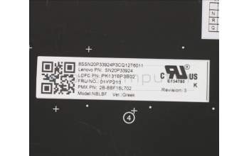 Lenovo 01YP213 NB_KYB FRU COMO SK,PMX,KB-BL,BK,GR