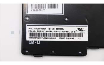 Lenovo 01YP357 NB_KYB FRU COMO FL,LTN,KB,BK,CFE