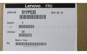 Lenovo 01YP535 FRU COMO FL, SRX, Tastatur mit Hintergrundbeleuchtung, BK, HU