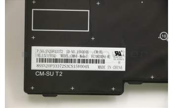 Lenovo 01YP542 Interne Tastatur, Russisch, Schwarz, Hintergrundbeleuchtung