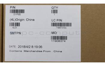 Lenovo 01YP565 NB_KYB FRU COMO NM,CHY,KB,BK,ARA