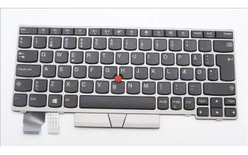 Lenovo 01YP809 Interne Tastatur, Dänisch, silber