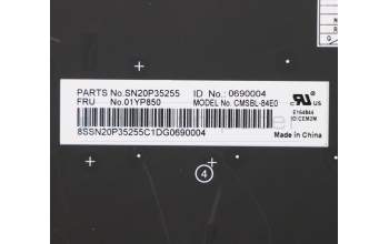 Lenovo 01YP850 NB_KYB FRU COMO SK,CHY,KB-BL,SV,ES