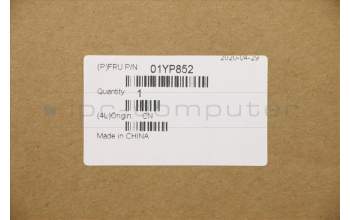Lenovo 01YP852 NB_KYB FRU COMO SK,CHY,KB-BL,SV,DE