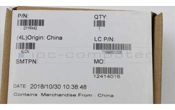 Lenovo 01YR442 HINGE KIT_Hinge_TP_LH_Black