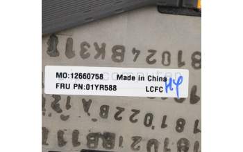 Lenovo 01YR588 MECH_ASM GRP_KBD_Bzl_NO,FPR,BK,SUN