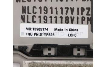 Lenovo 01YR625 MECH_ASM GRP_KBD_Bzl_NRD,FPR_NFC,BK,CHY