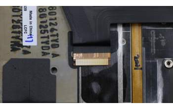 Lenovo 01YR639 MECH_ASM GRP_KBD_Bzl_BE,FPR_NFC,BK,SUN