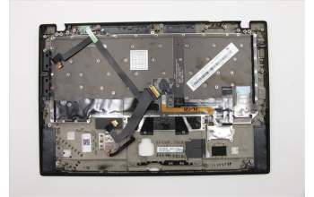 Lenovo 01YR672 C-Cover with keyboard, UK English, Black, Backlight, Fingerprint, UK