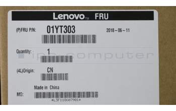 Lenovo 01YT303 COVER COVER,A-Cover,FHD,HD CAM,SLV
