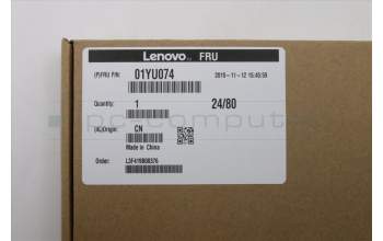 Lenovo 01YU074 MECH_ASM CS16_2BCP,MYLAR,BLACK,NFC,CHY