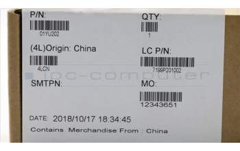 Lenovo 01YU202 HINGE Hinge,L/R,SZS