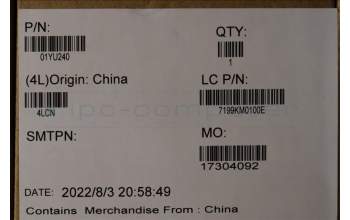 Lenovo 01YU240 CABLE Touchpad Cable,Luojiayi