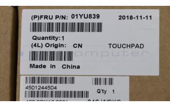 Lenovo 01YU839 MECH_ASM TOUCH STRIP COVER ASM