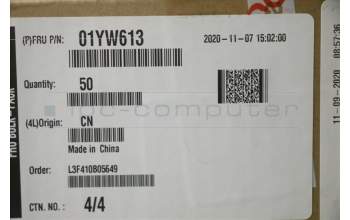 Lenovo 01YW613 CABLE Internal DP1.2 To HDMI 2.0 Dong