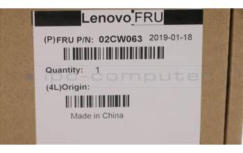 Lenovo 02CW063 332HT NO S-ODD Bezel