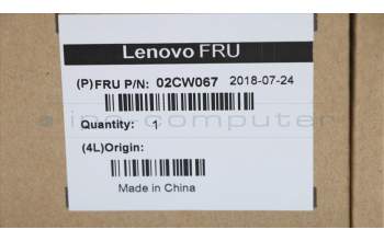 Lenovo 02CW067 332HT P4000 BKT