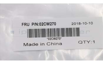 Lenovo 02CW270 COVER 704CT,Side cover Assy,HH