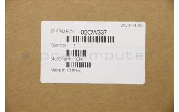 Lenovo 02CW337 HEATSINK HSINK FOR DT-Y Z370 V-CORE AR