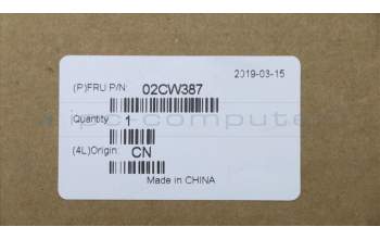 Lenovo 02CW387 HEATSINK DT-Y B450 Vcore HS