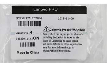 Lenovo 02CW459 MECH_ASM HDD Grommet Rubber,15L